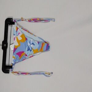 NWT Roxy Multicolor Cheeky Tie Bikini Bottom Women's Size Large